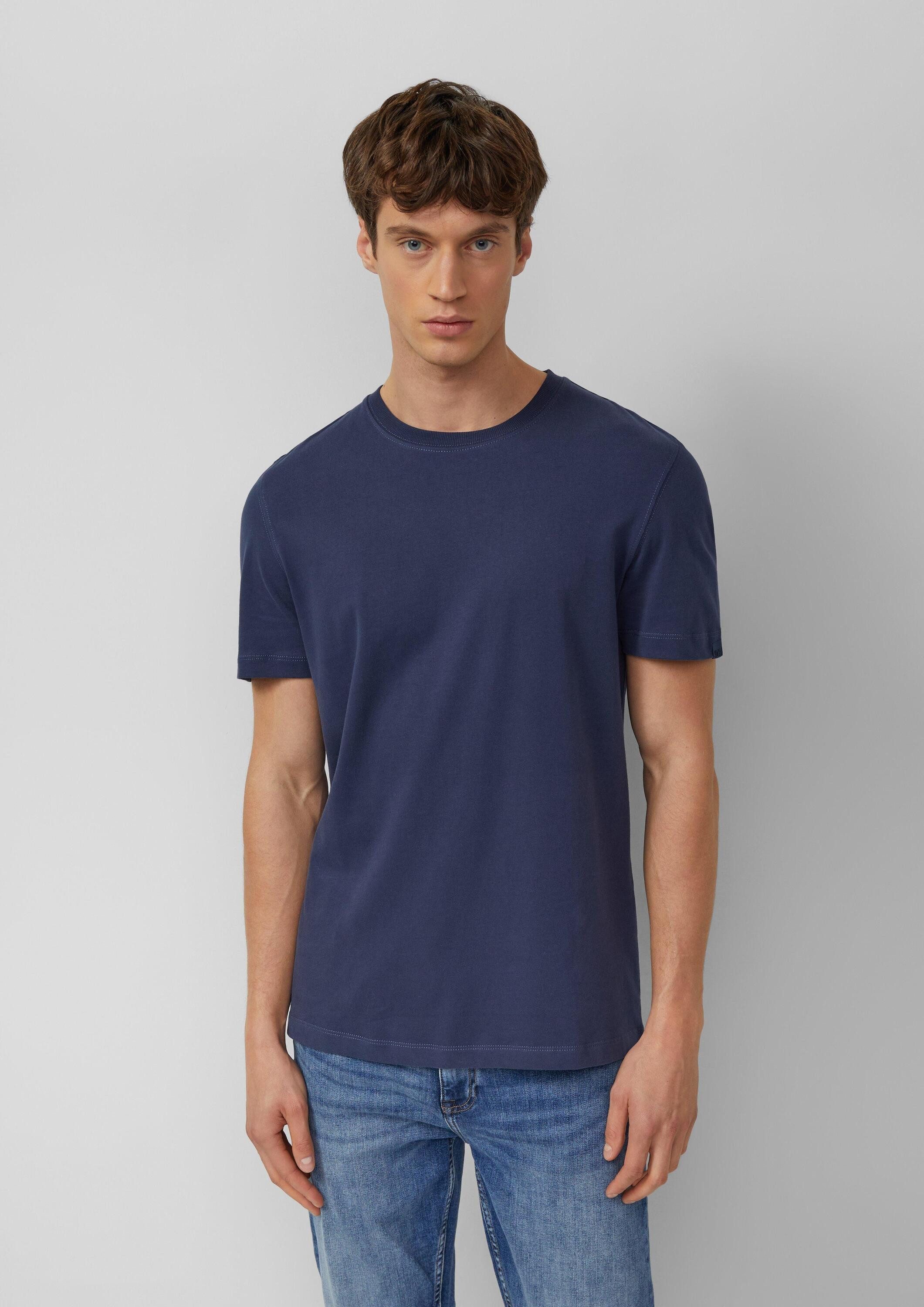 s.Oliver Kurzarmshirt T-Shirt Softes T-Shirt aus Heavy Jersey mit Label-Det günstig online kaufen