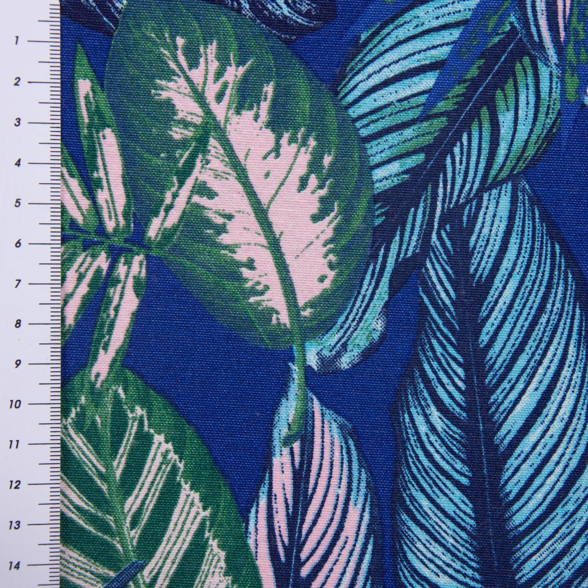 Dschungelpflanzen LEBEN. grün SCHÖNER Tischläufer rosa LEBEN. blau 40x160cm, SCHÖNER Tischläufer handmade