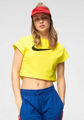 NIKE SPORTSWEAR Футболка »WOMEN SWOOSH топ CROP ...