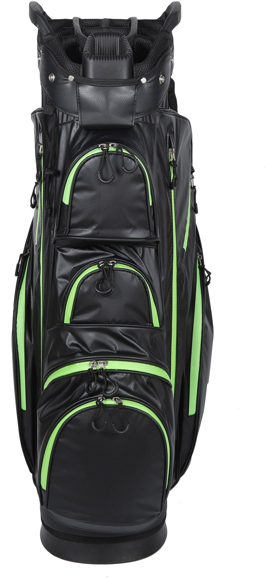 MK Golf Golftrolley Equipment - wasserdicht Trolleybag Golfbag Golftasche, Solid Tour + MK Grün Golf
