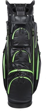 MK Golf Golftrolley + Golfbag MK Golf Equipment Solid Tour Trolleybag Grün - Golftasche, wasserdicht