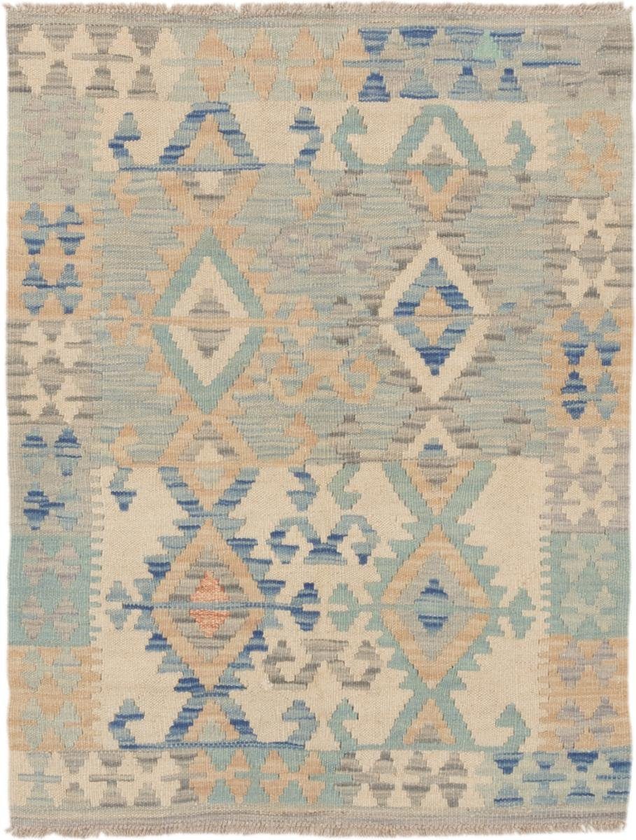Orientteppich Kelim Afghan 86x110 Handgewebter Orientteppich, Nain Trading, rechteckig, Höhe: 3 mm