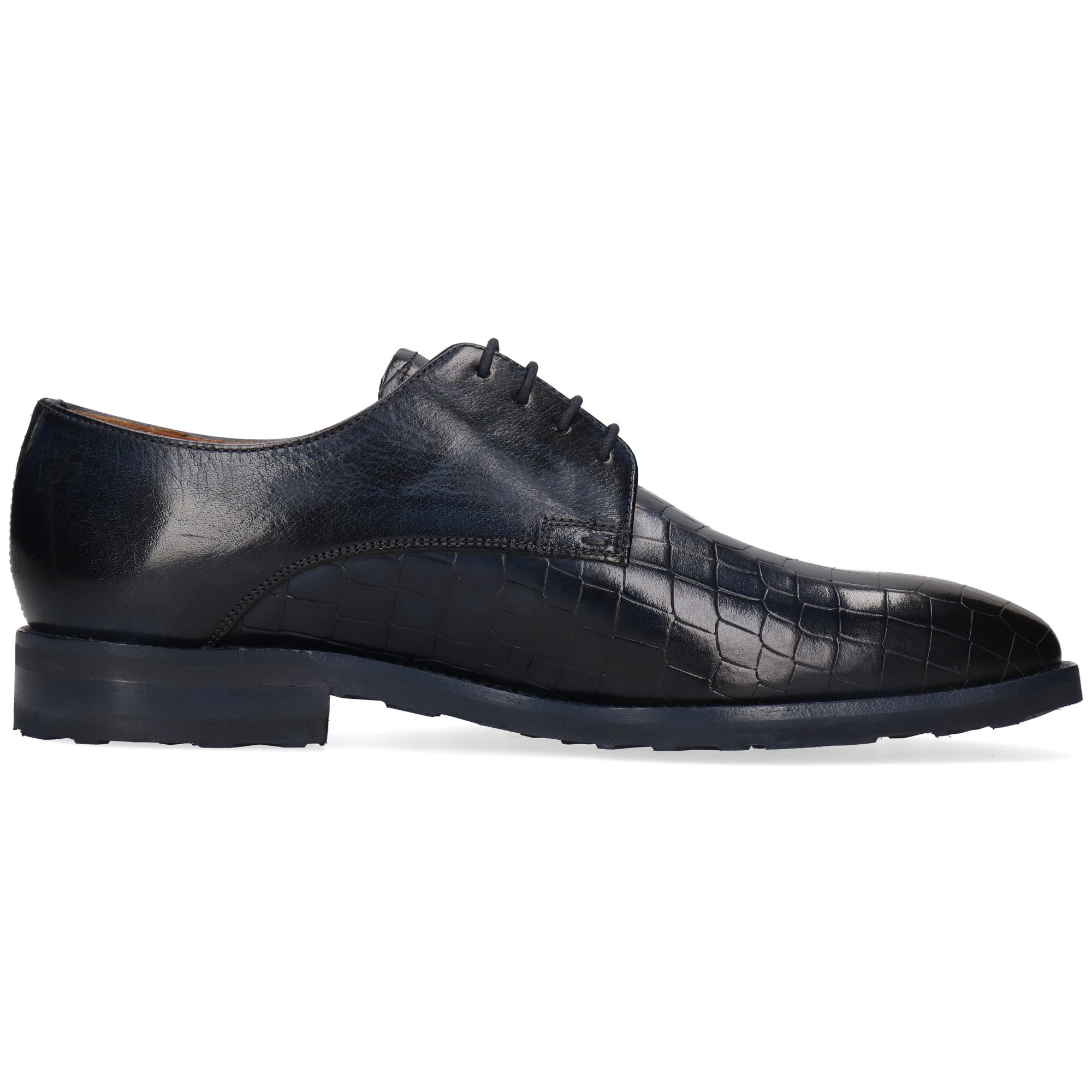 Melvin & Hamilton Flynn 1 Leder-Derby Schuhe für Herren Schnürschuh Flache Absätze, Echtes Leder, Vegetabile Gerbung