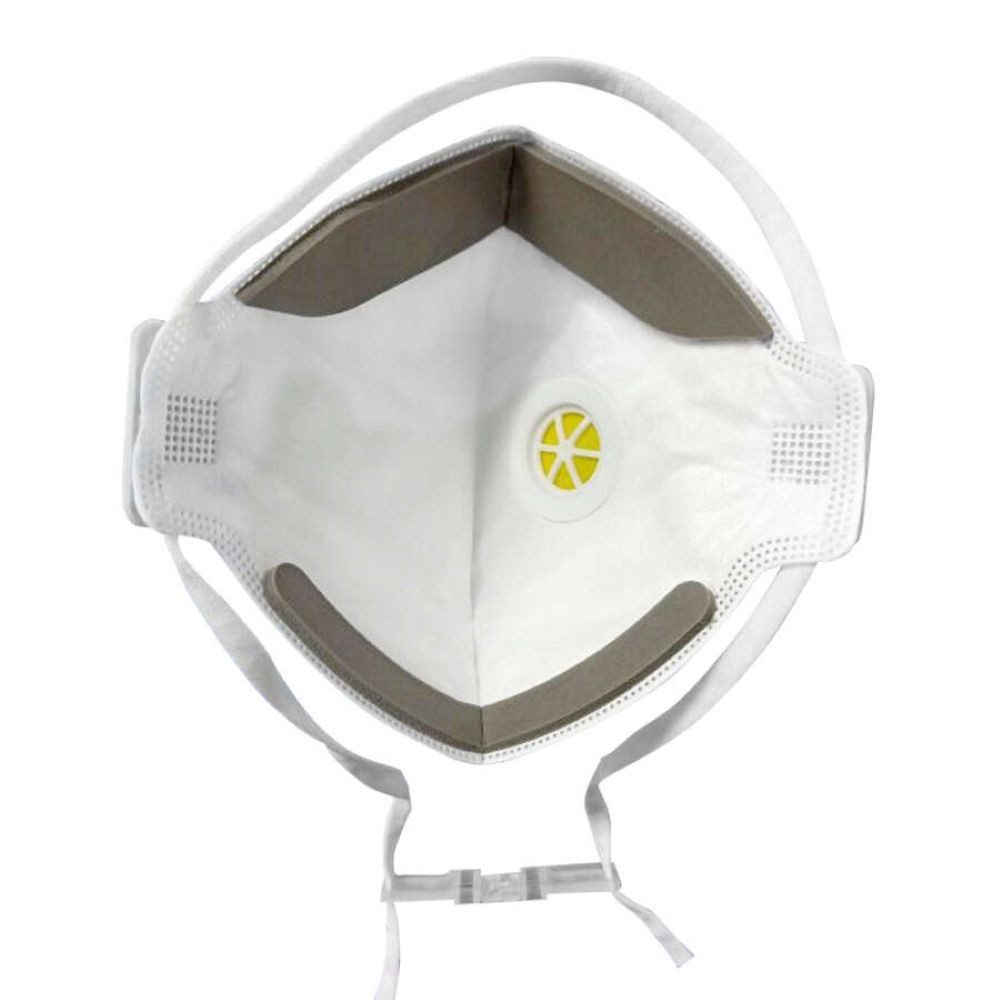 siegmund care Filtrierende Halbmasken FFP3 5x FFP3 Atemschutzmaske mit Ventil, 5-St., MHD: 31.01.2028, Effektive Filterleistung von mindestens 99%