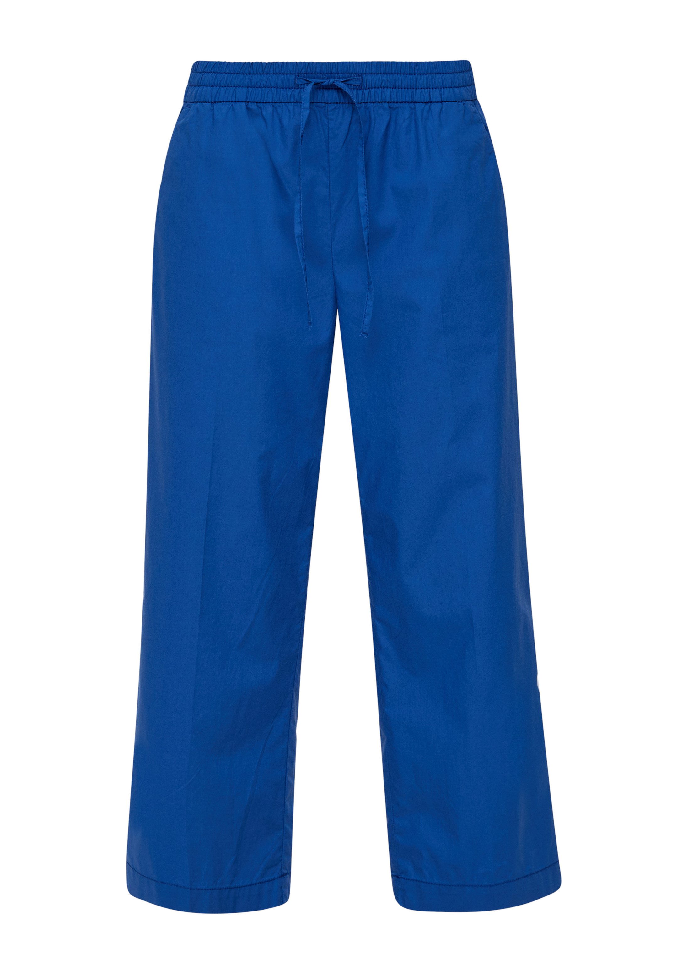 s.Oliver Culotte Hose Regular: Culotte mit Bügelfalten