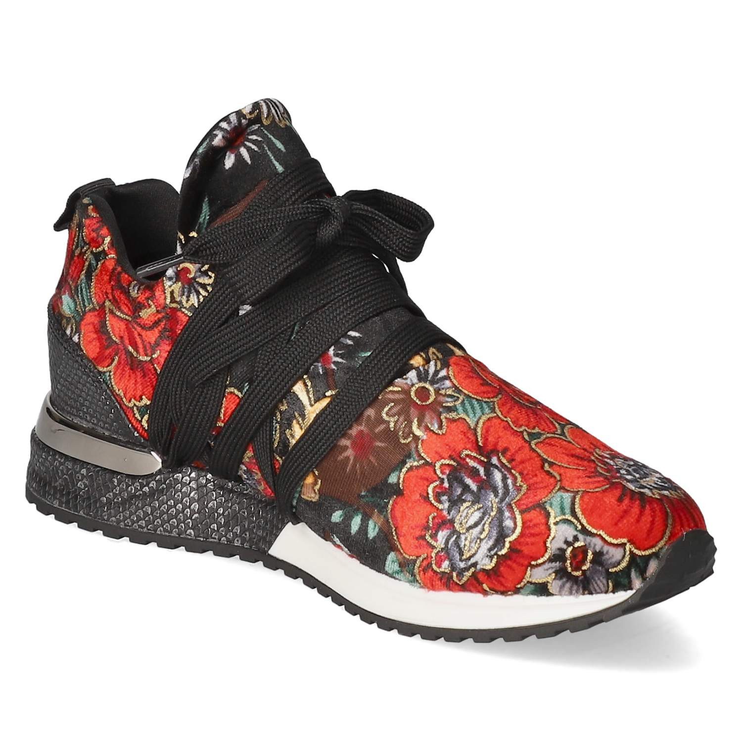 La Strada La Strada 1804189 4601 Damen Textil & Synthetik black Schnürschuh
