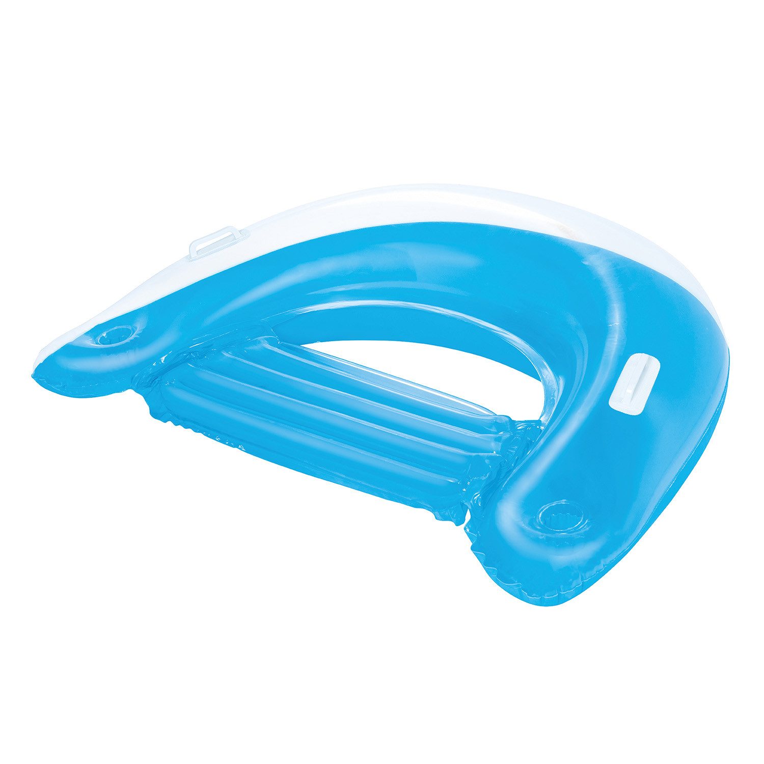 Bestway Badeinsel Sit 'N Ease™, (Packung, 1-St., 124 x 95 x 30 cm), Inkl. Getränkehalter