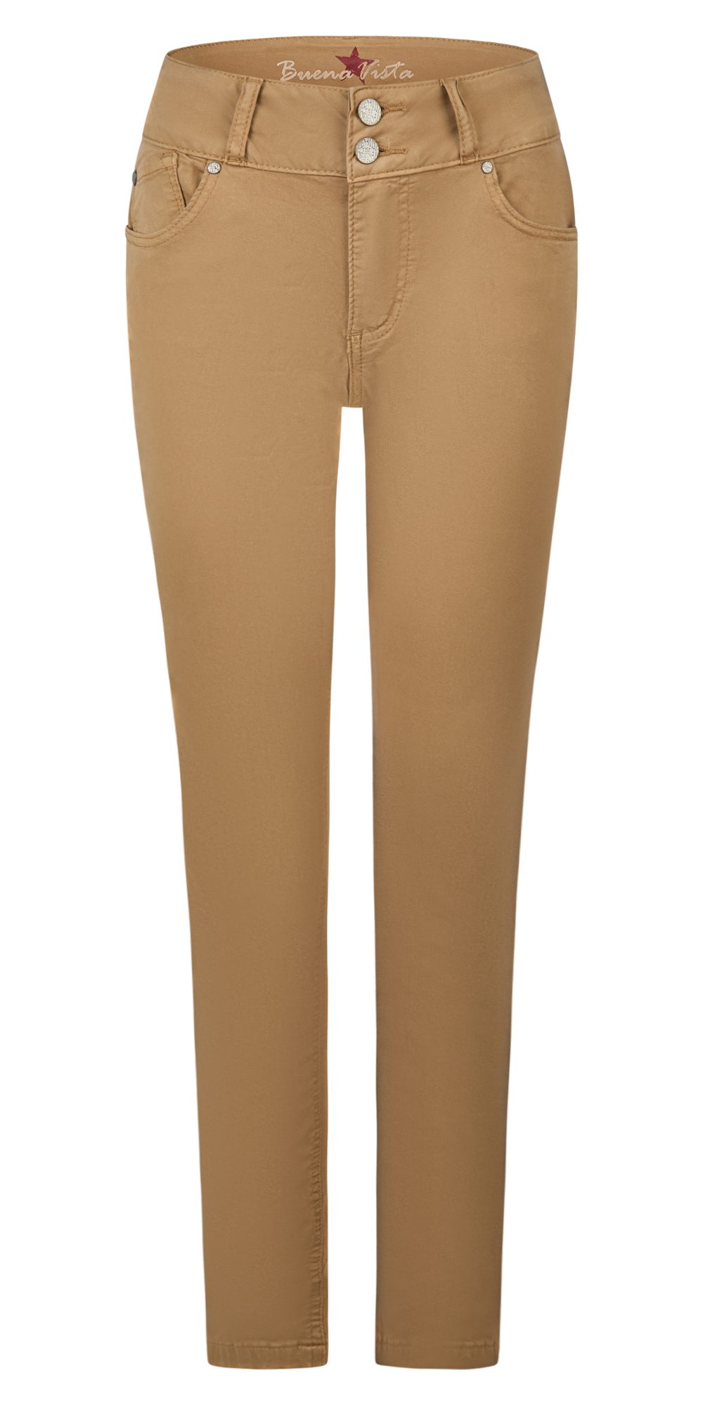 Buena Vista Stretch-Jeans BUENA VISTA TUMMYLESS karamell 2603 B5664 4219.8339 - Summer Twill