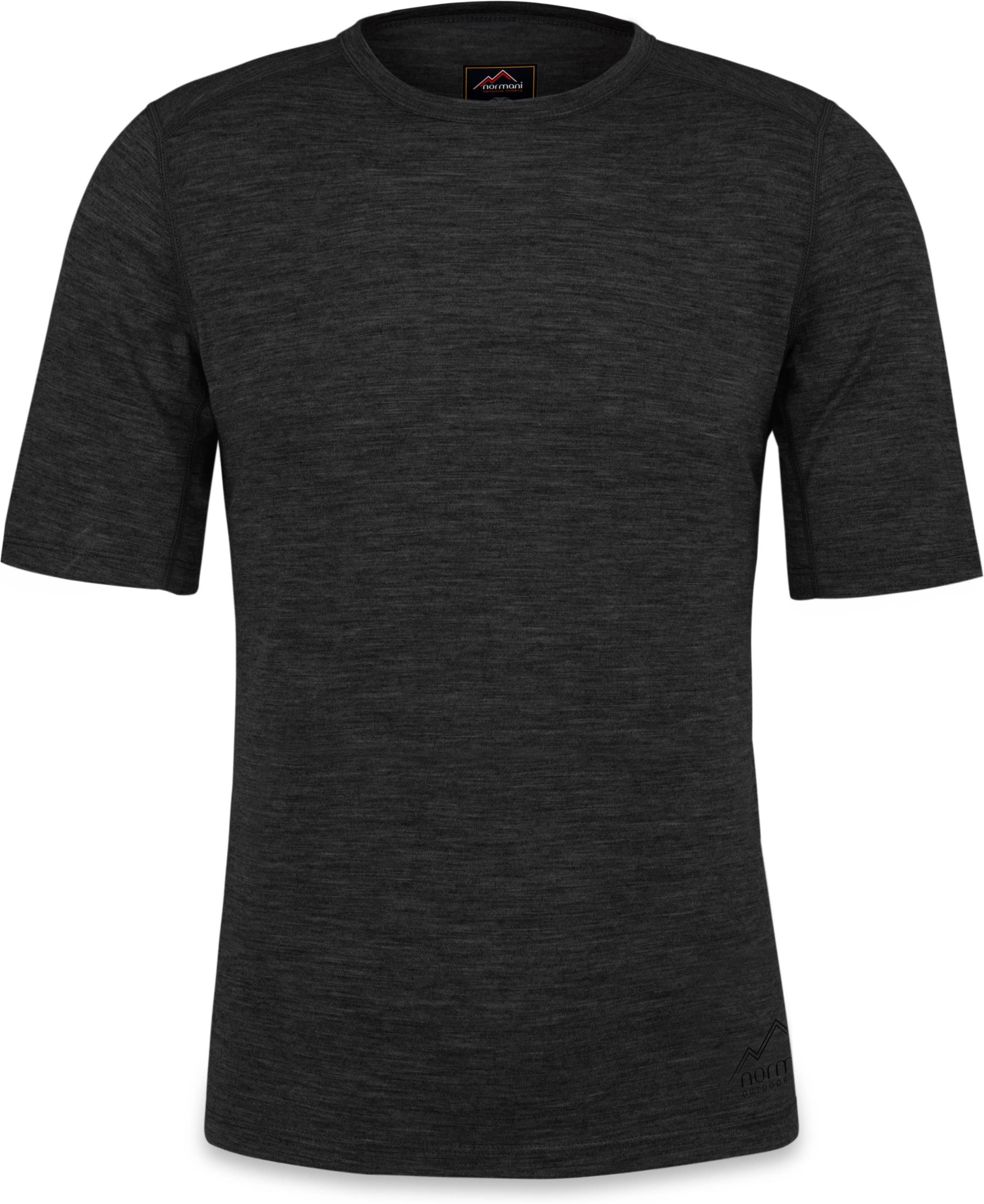 normani Thermounterhemd Herren Merino T-Shirt Darwin Kurzarm T-Shirt Thermounterwäsche aus Merinowolle
