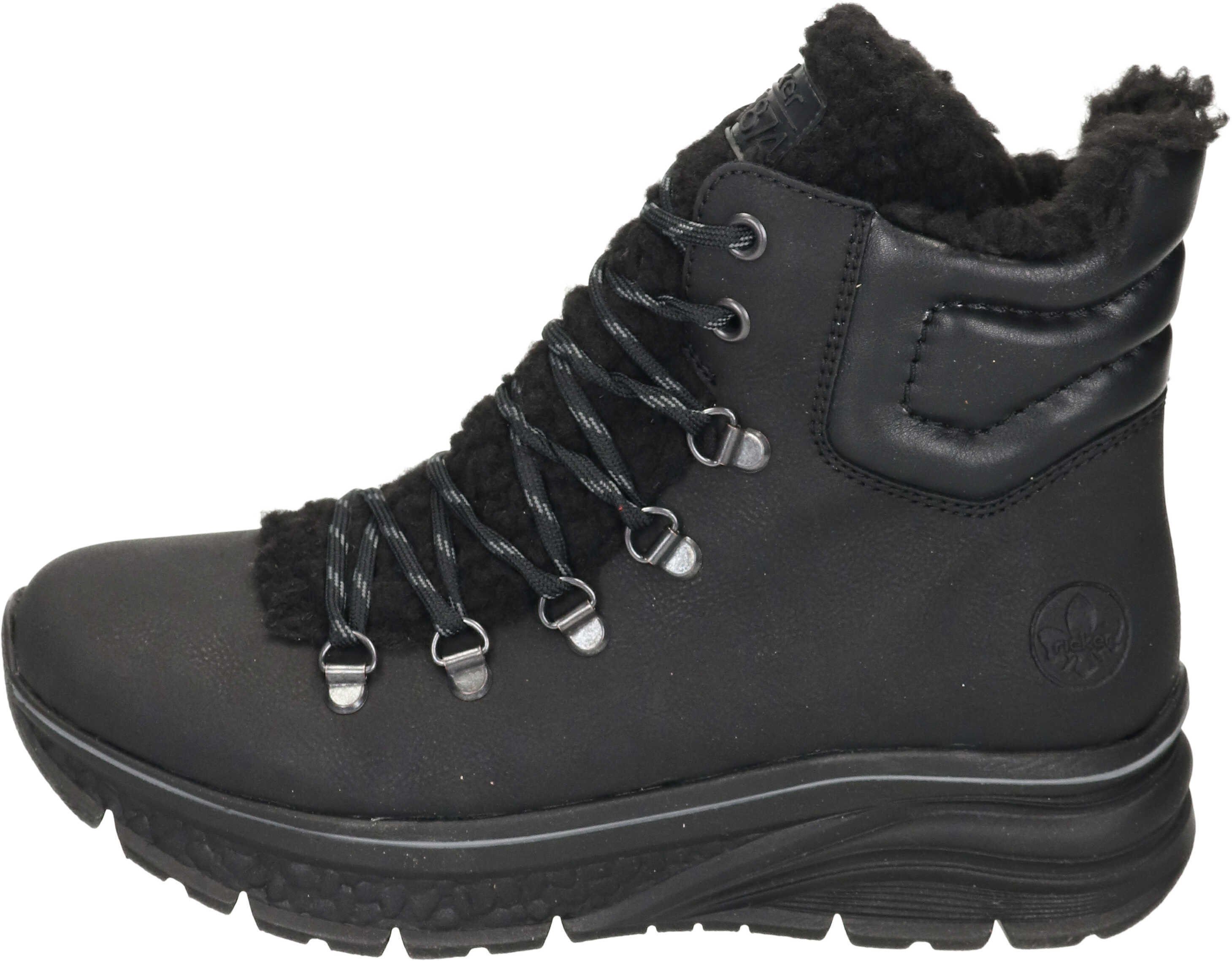 Rieker Stiefeletten Schnürstiefelette aus Textil günstig online kaufen
