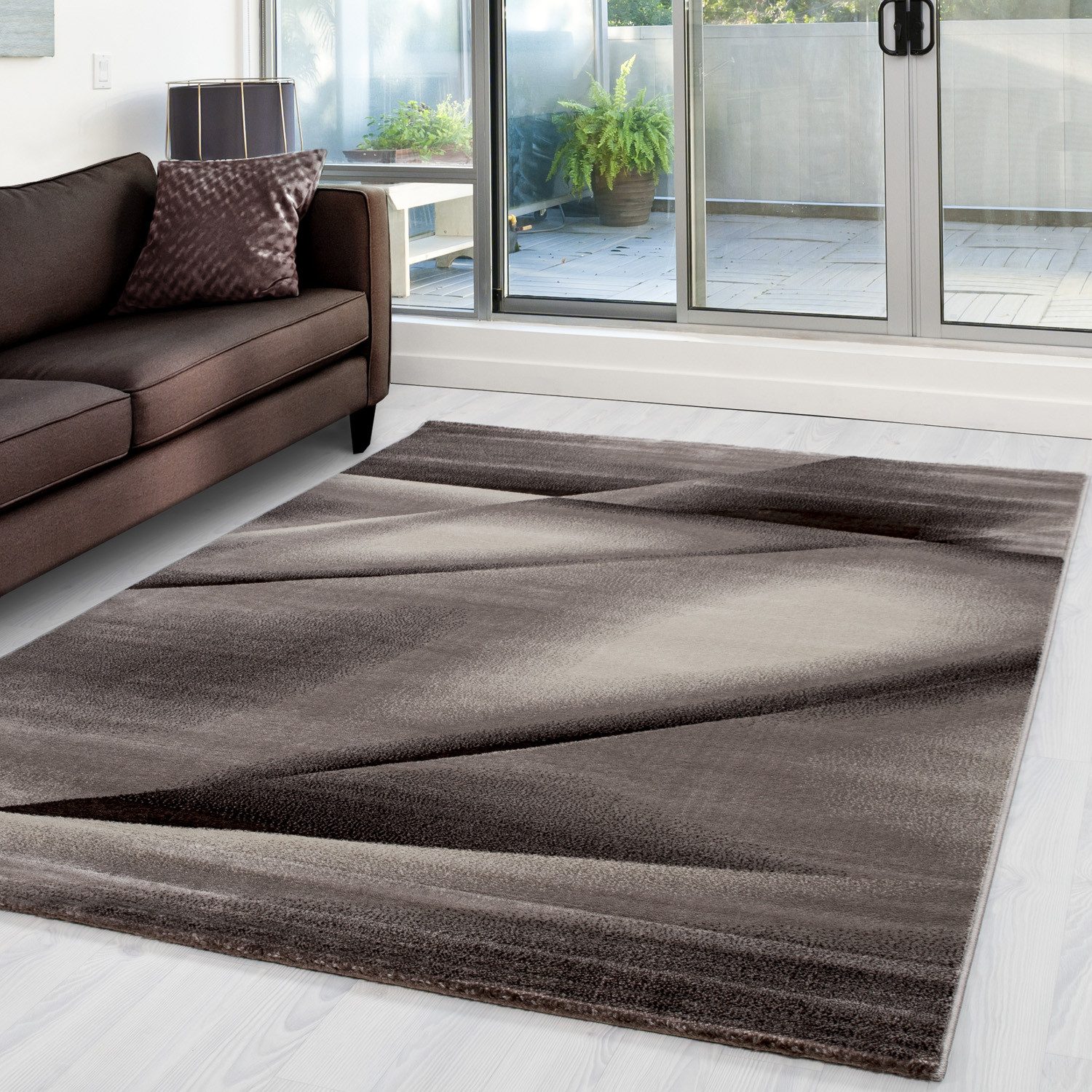 Carpettex Designteppich Abstrakt Design, Läufer, Höhe: günstig online kaufen