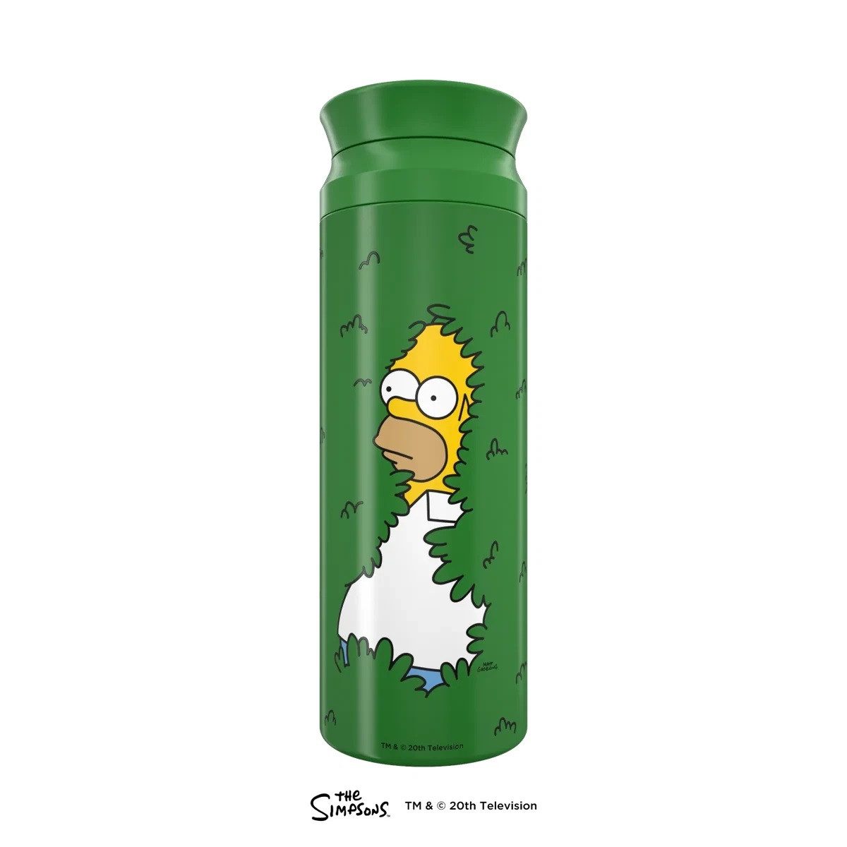 HOLY STONE Isolierflasche HOLY Thermo Shaker Becher Simpsons Edition 700ml Edelstahl Homer grün