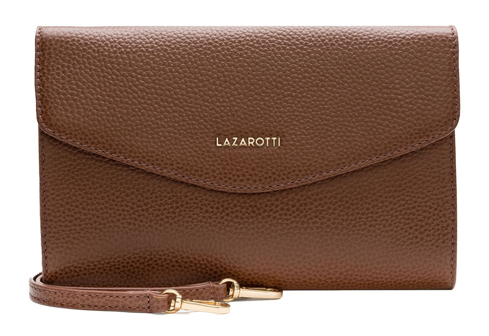 Lazarotti Clutch Bologna Leather, aus echtem Leder