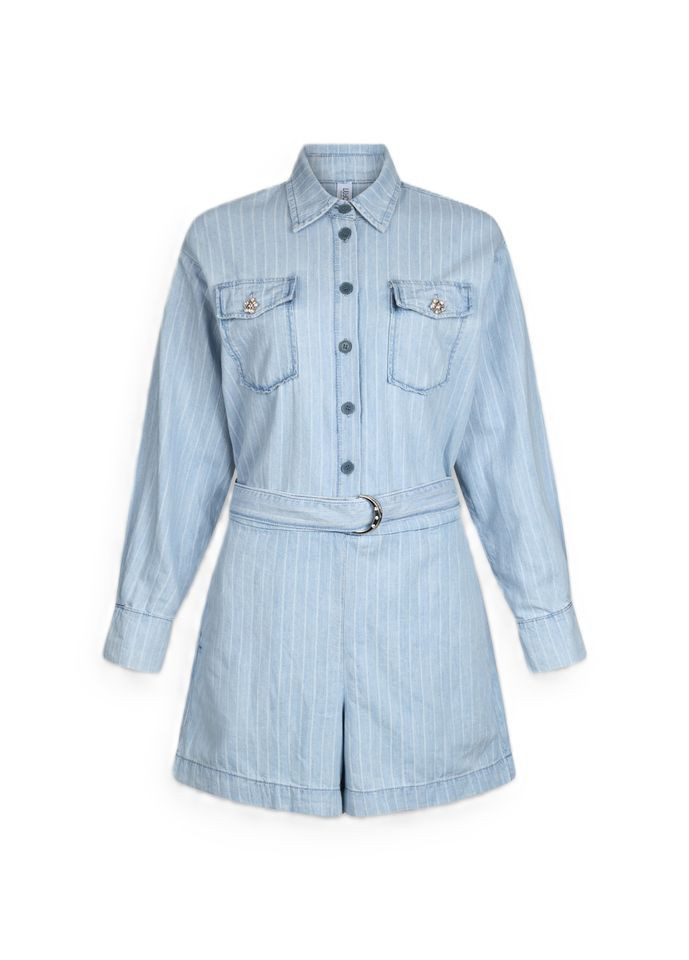 Liu Jo Jumpsuit – Damen Jumpsuit aus Baumwoll-Denim – Overall