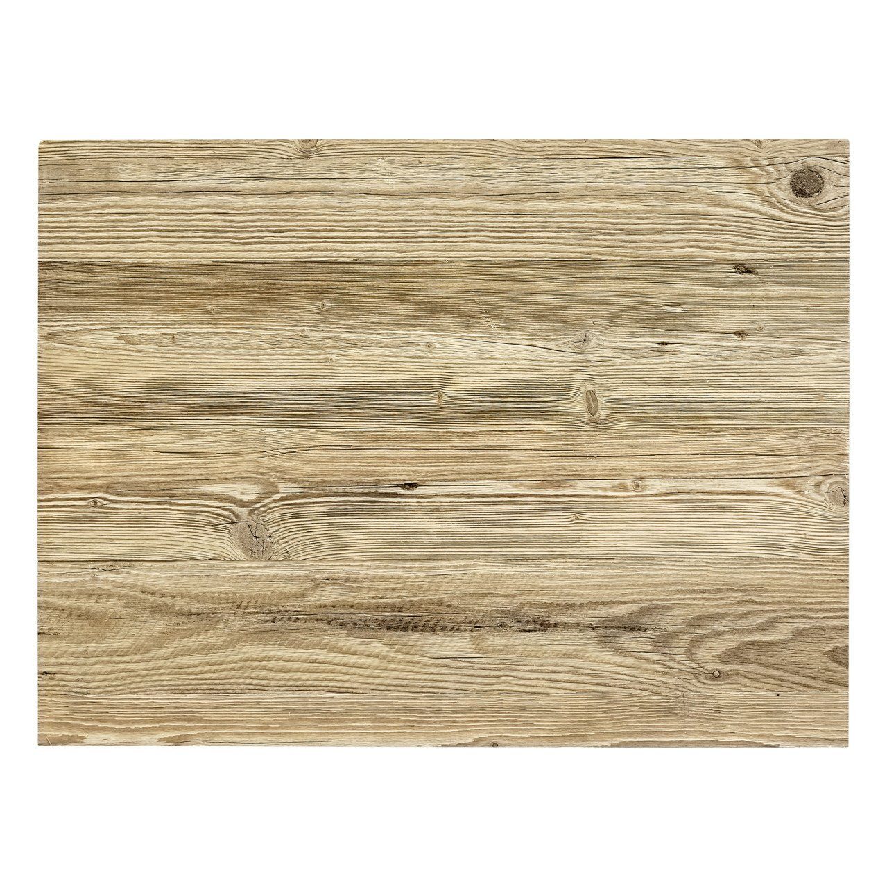 iWerk Tischplatte 3 Schichtplatte Altholz 80 x 60 cm 21 mm
