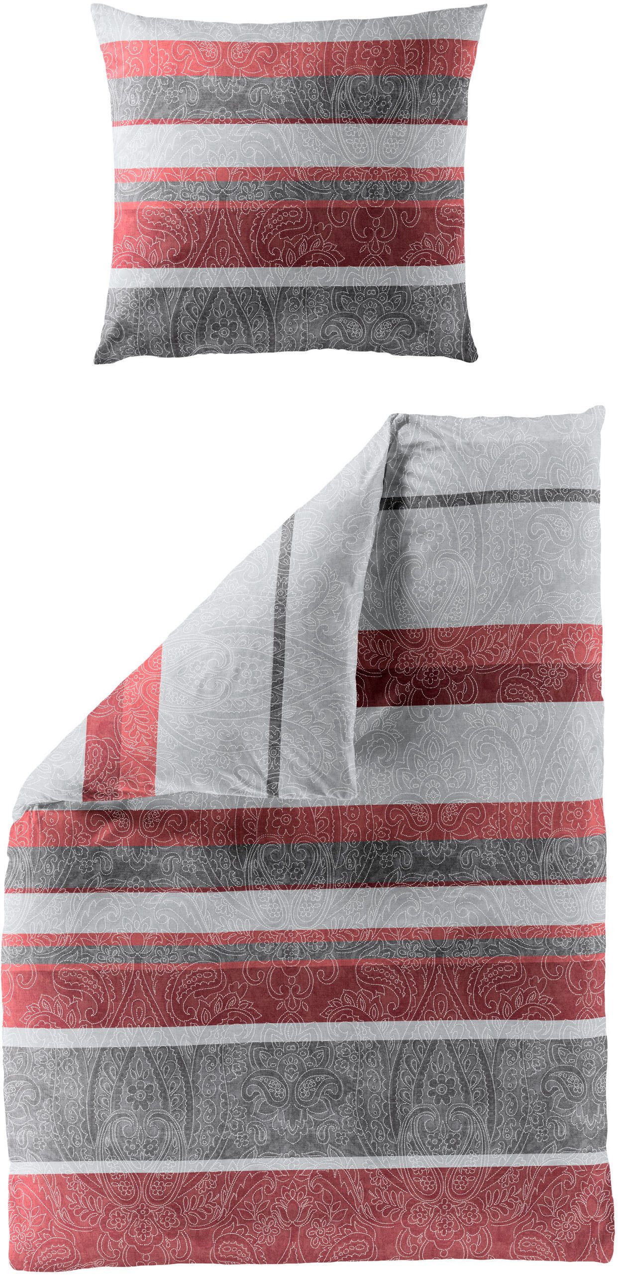 BIERBAUM Bettwäsche 6908, Biber, 2 teilig, günstig online kaufen