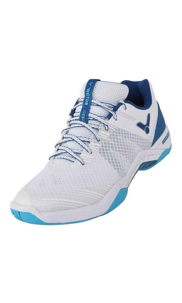 VICTOR Hallen-Indoorschuhe S82 AF weiss/blau Herren Badmintonschuh
