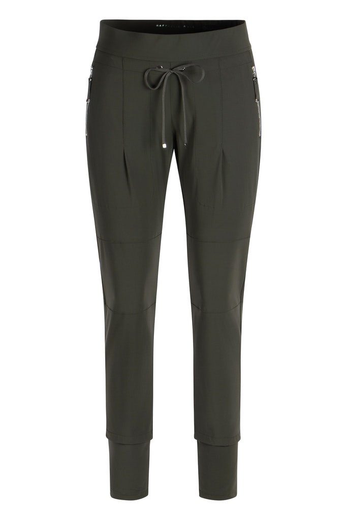 Raffaello Rossi Jerseyhose Candy Dunkeloliv günstig online kaufen