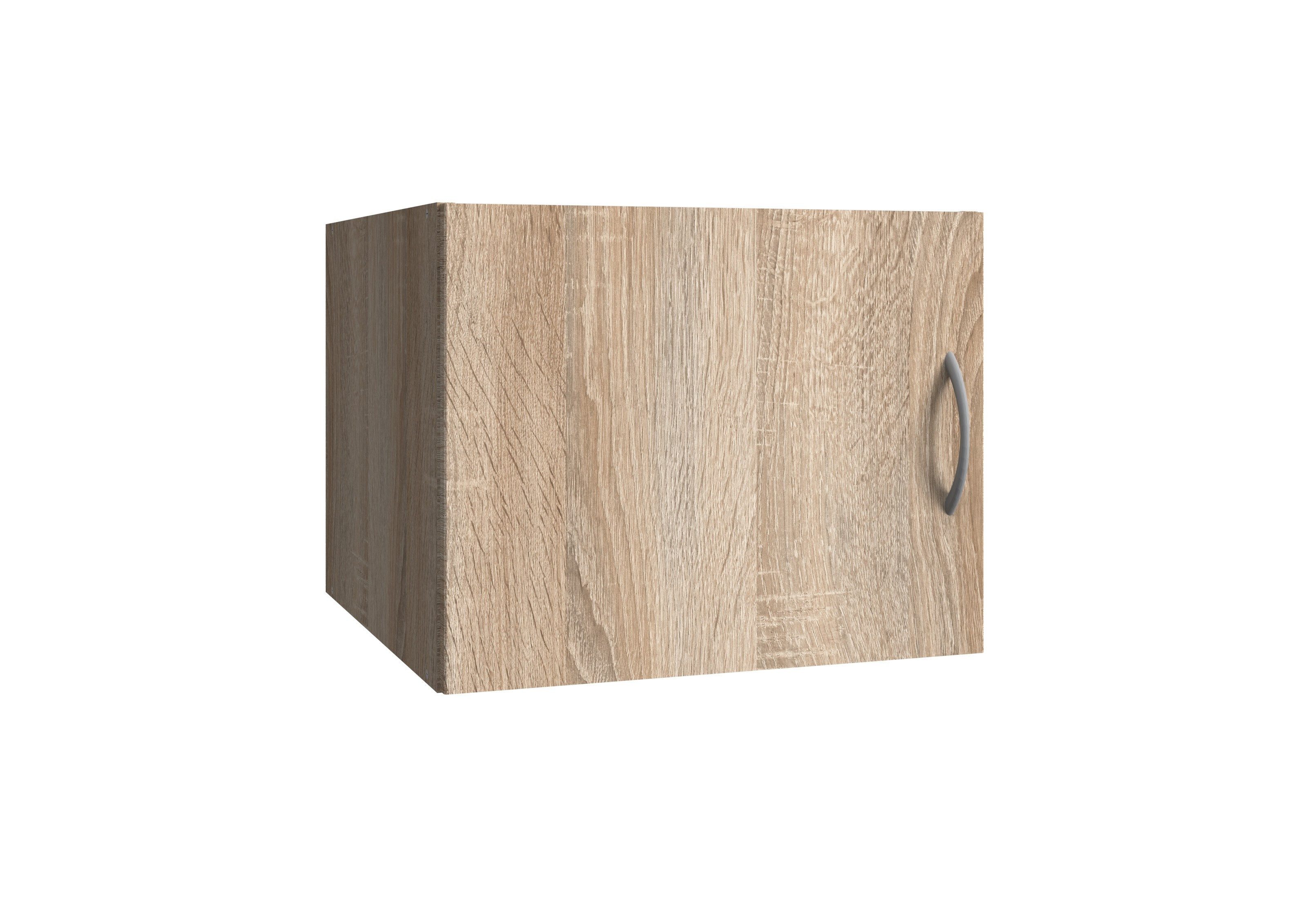 freiraum Aufsatzschrank Multiraumkonzept (BxH: 45x40 cm) in EICHE SAEGERAU-NACHBILDUNG mit einer Tür