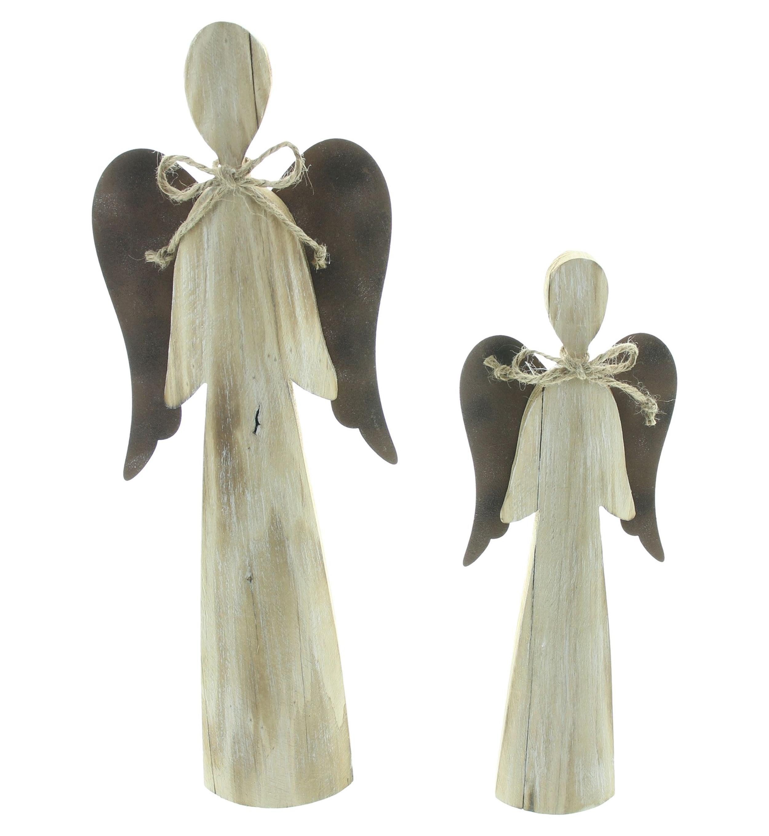 Weihnachtsfigur Figur "Himmelsbote", 2er Set