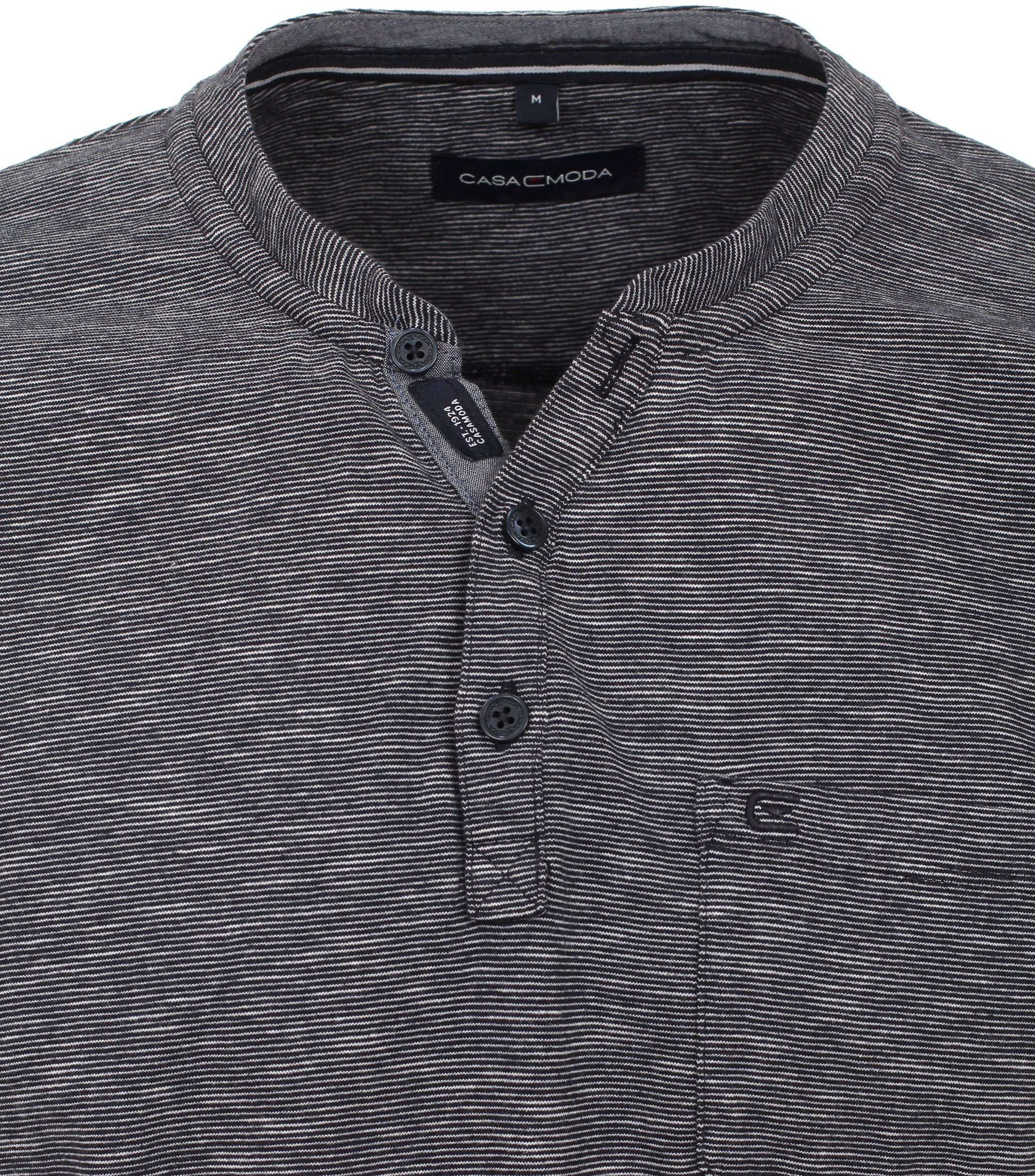 CASAMODA Henleyshirt CASAMODA Henley gestreift