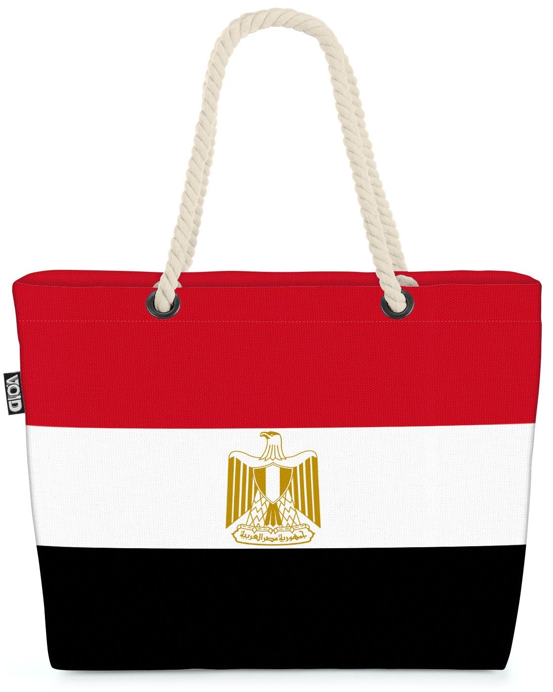 (1-tlg), Ägypten Länderflagge Strandtasche VOID WM Flagge EM Land