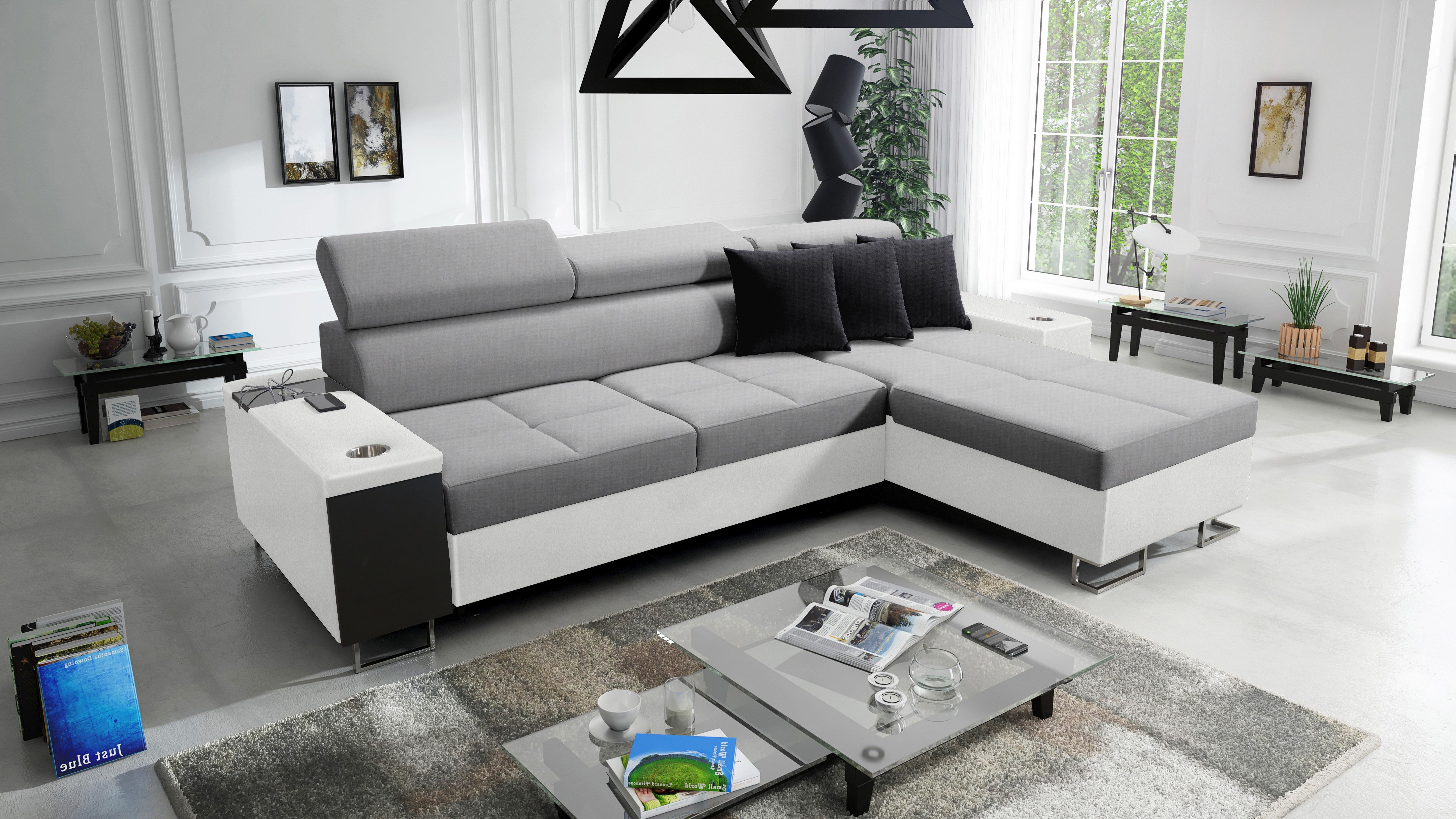 Kaiser Möbel Ecksofa Bequemes mit Schlaffunktion günstig online kaufen