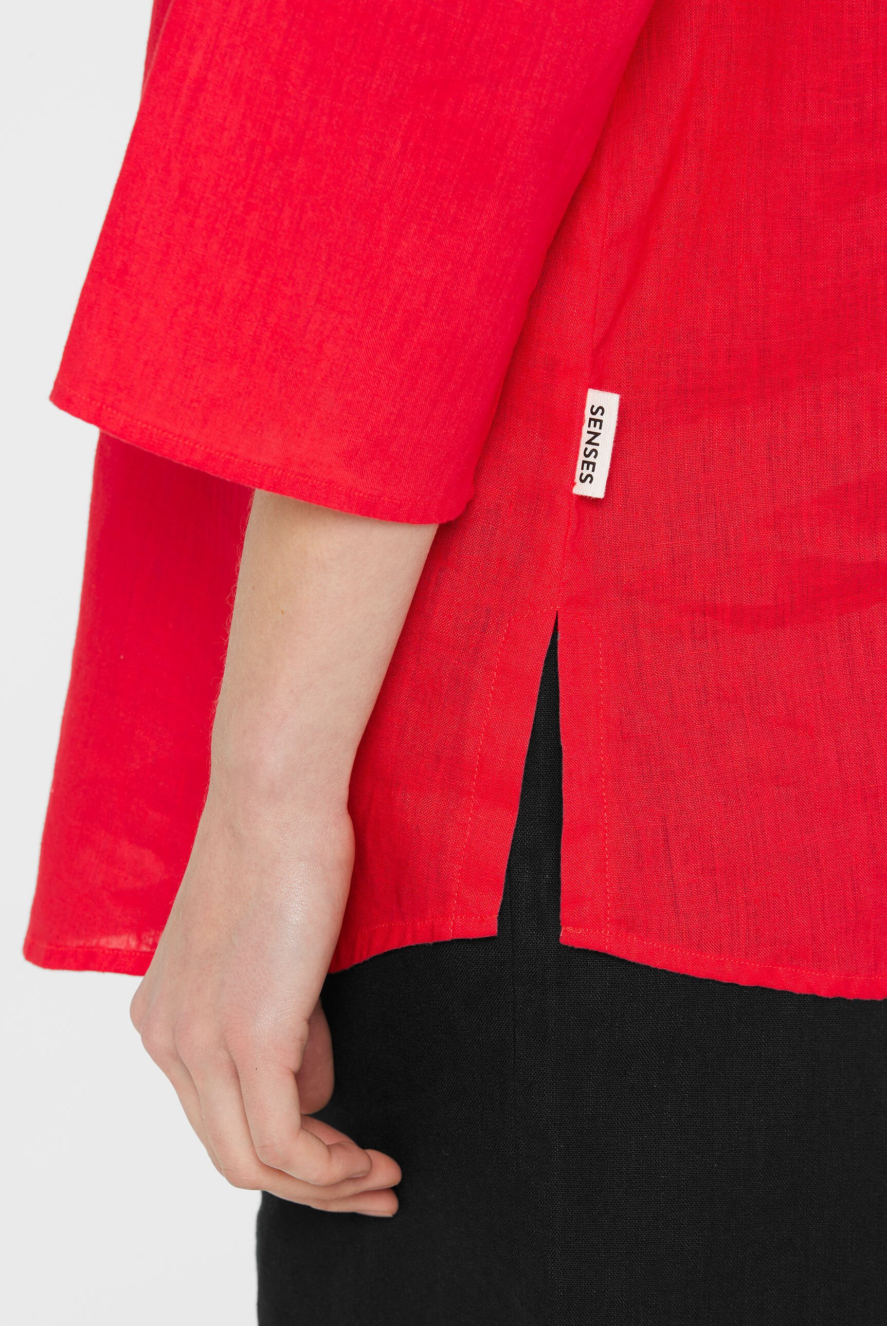 SENSES.THE LABEL Schlupfbluse mit Seitenschlitze