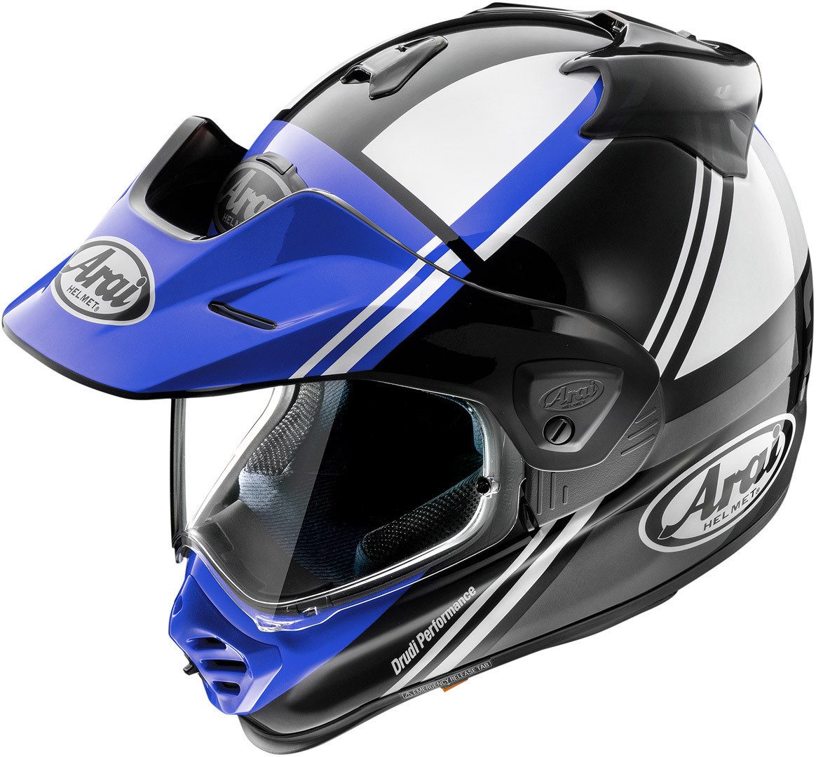 Arai Motocrosshelm Tour-X5 Cosmic Motocross Helm, Pinlock, Herausnehmbares Innenfutter, Spoiler, ECE 22.06