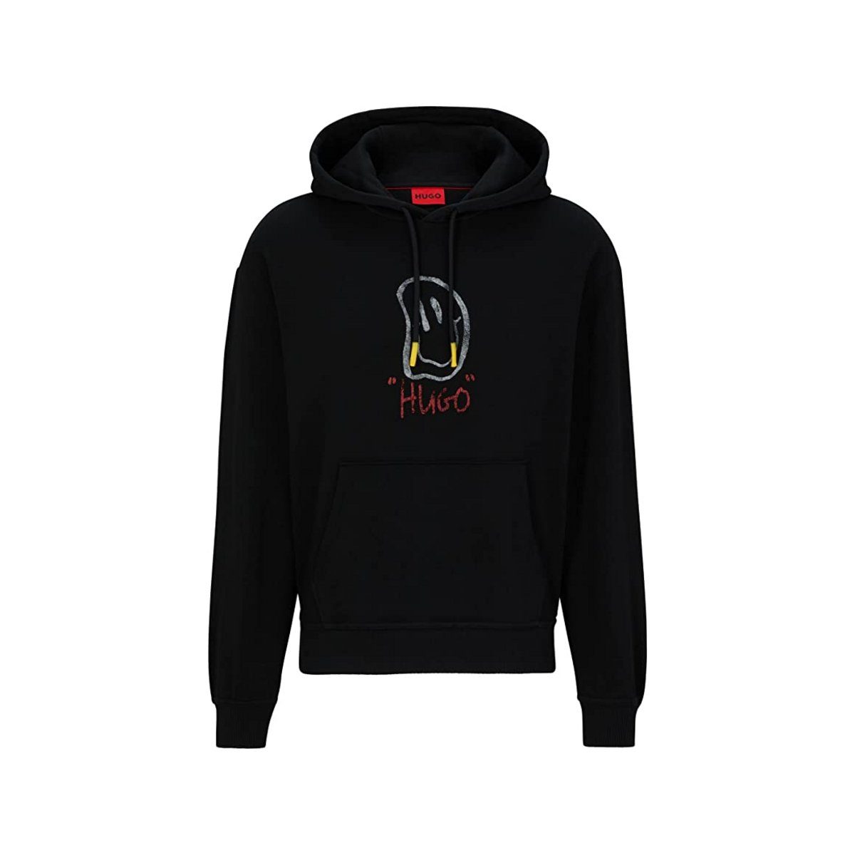 Sweatshirt HUGO (1-tlg) schwarz