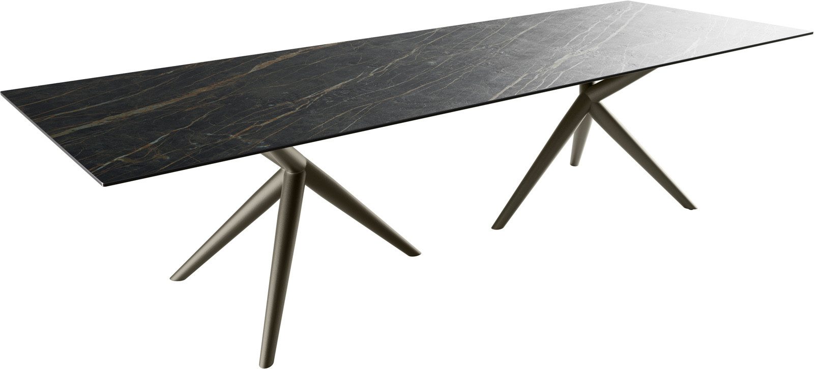 DELIFE Esstisch Edge, Keramik Laminam®Noir Desir günstig online kaufen