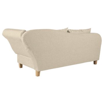 Max Winzer® Recamiere Selma Recamiere mit Armteil rechts klappbar beige, 1 Stück, Made in Germany