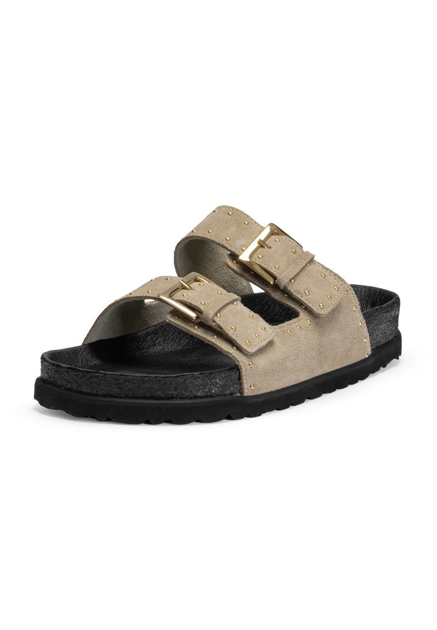 vitaform Damenschuhe Pantolette Veloursleder Pantolette