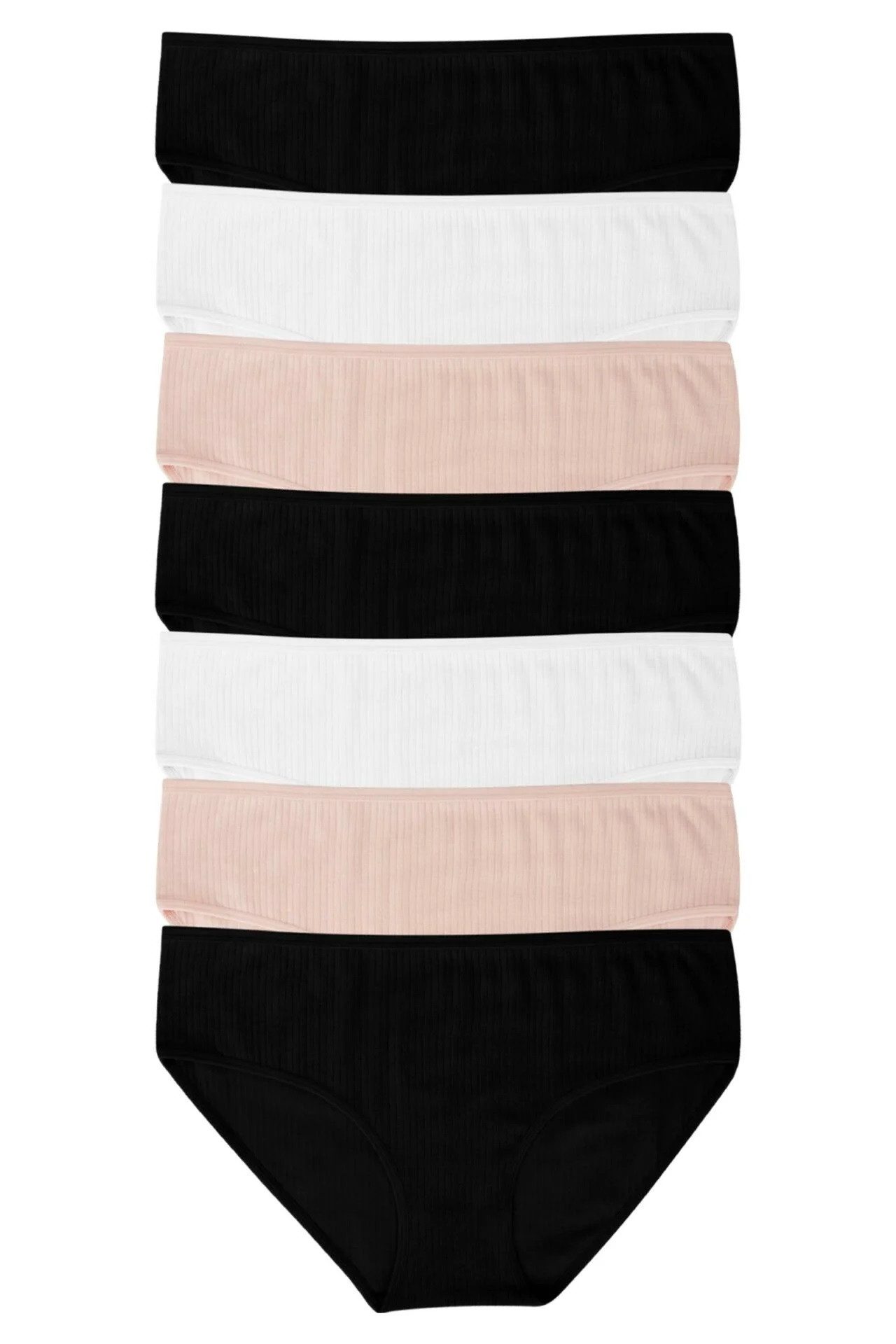 Dominant Bikinislip Damenunterwäsche (Packung, 7-St) aus elastischer Baumwo günstig online kaufen