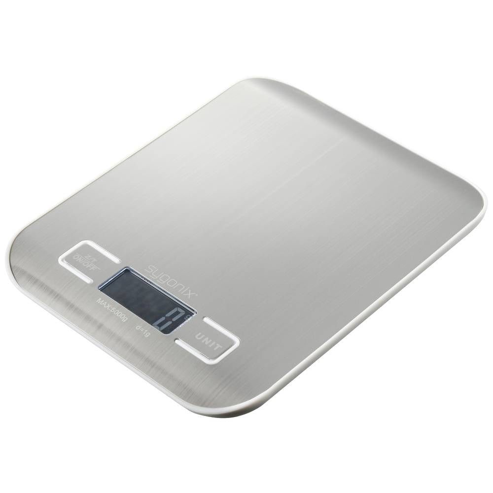 Sygonix Küchenwaage DIGITALE KÜCHENWAAGE MAX. 5 KG SY-5771534, digital
