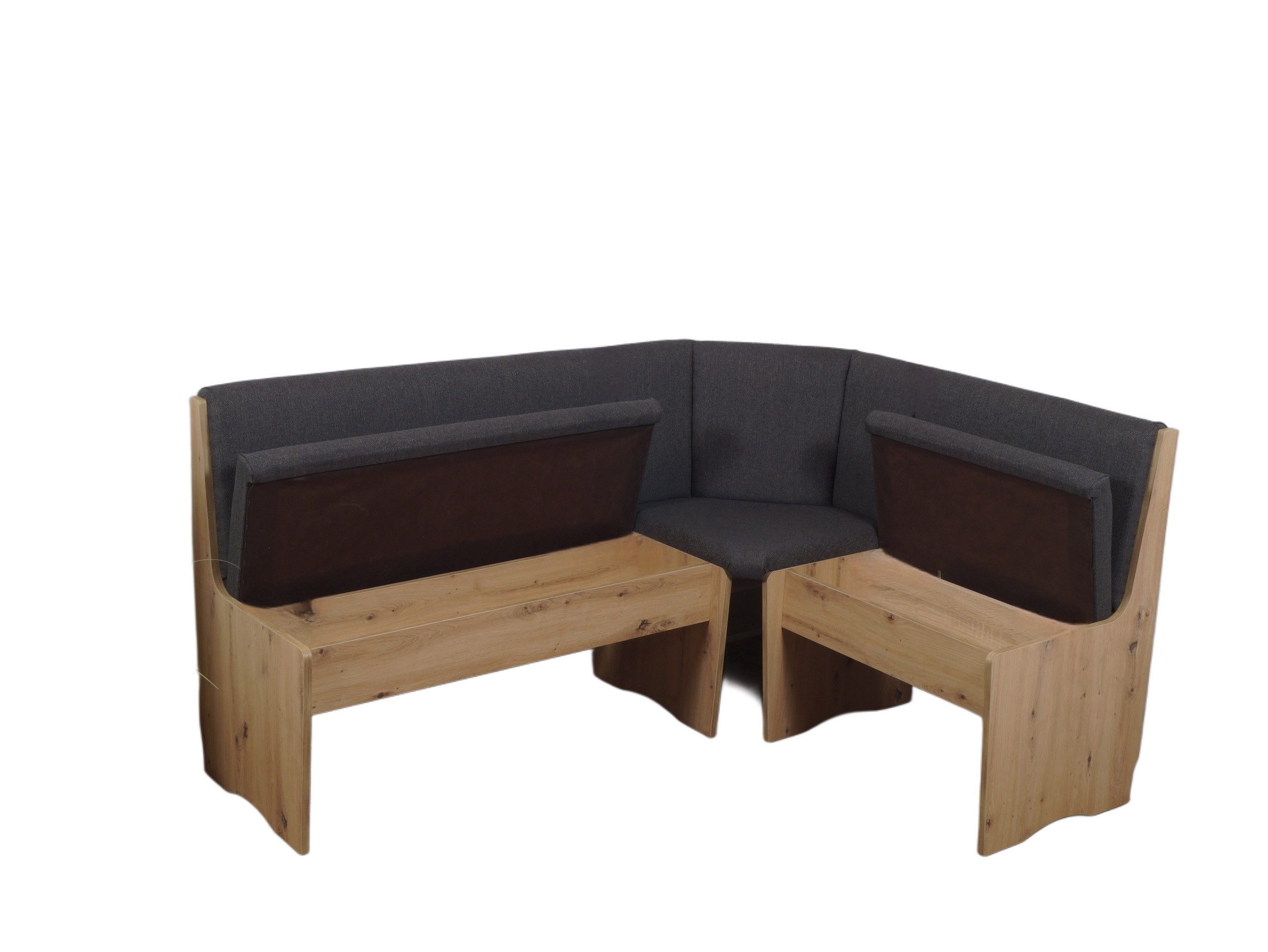 Stolebaenk Eckbankgruppe Duisburg Artisan VE/VADUAR Artemis, (Eckbankgruppe, 1 x Eckbank, 1 x Tisch, 2 x Stuhl) – Bild 5 von 5