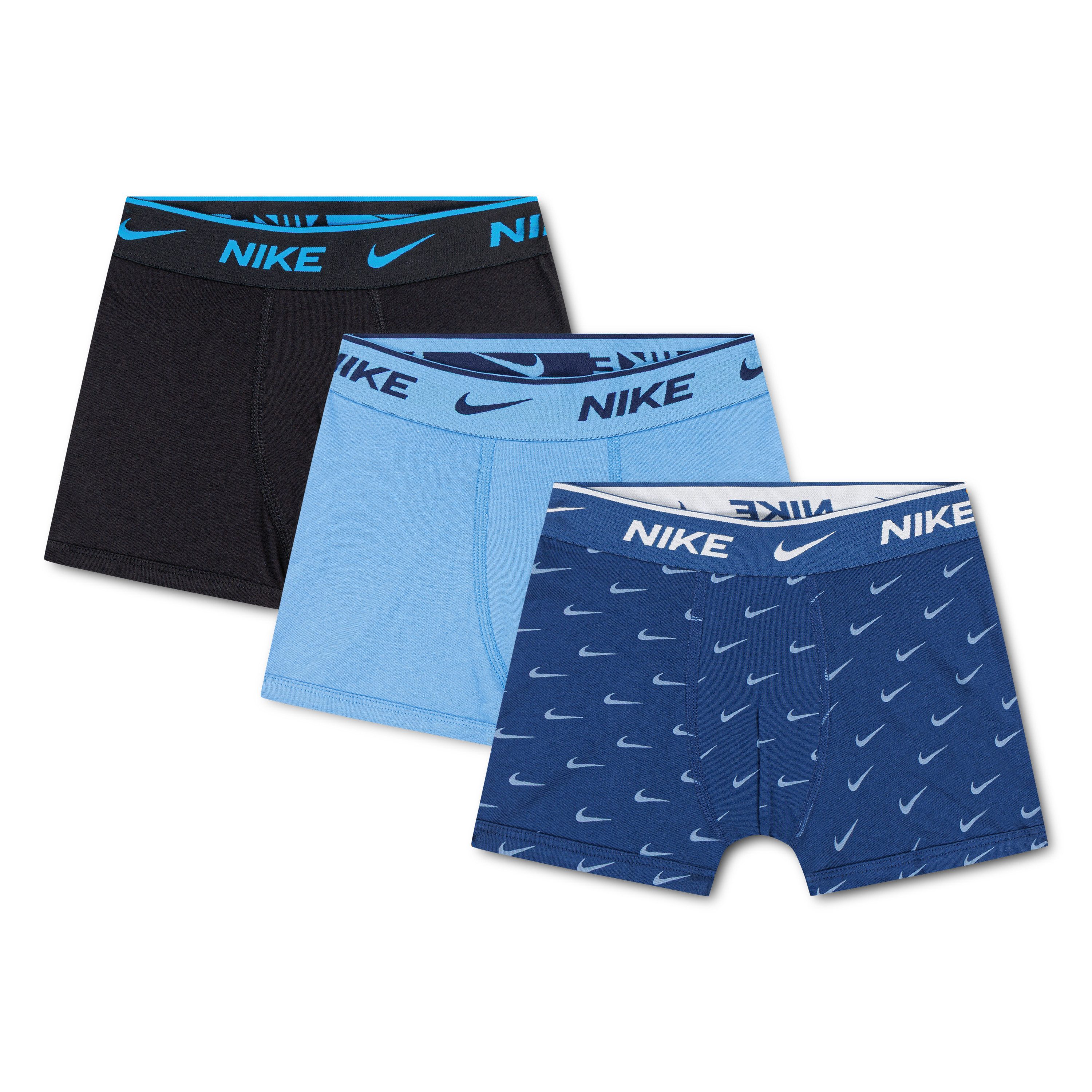 Nike Sportswear Boxershorts NHB PRINT E DAY CT STRCH 3P (3-St) 3er-Pack, aus Baumwolle mit Elasthan