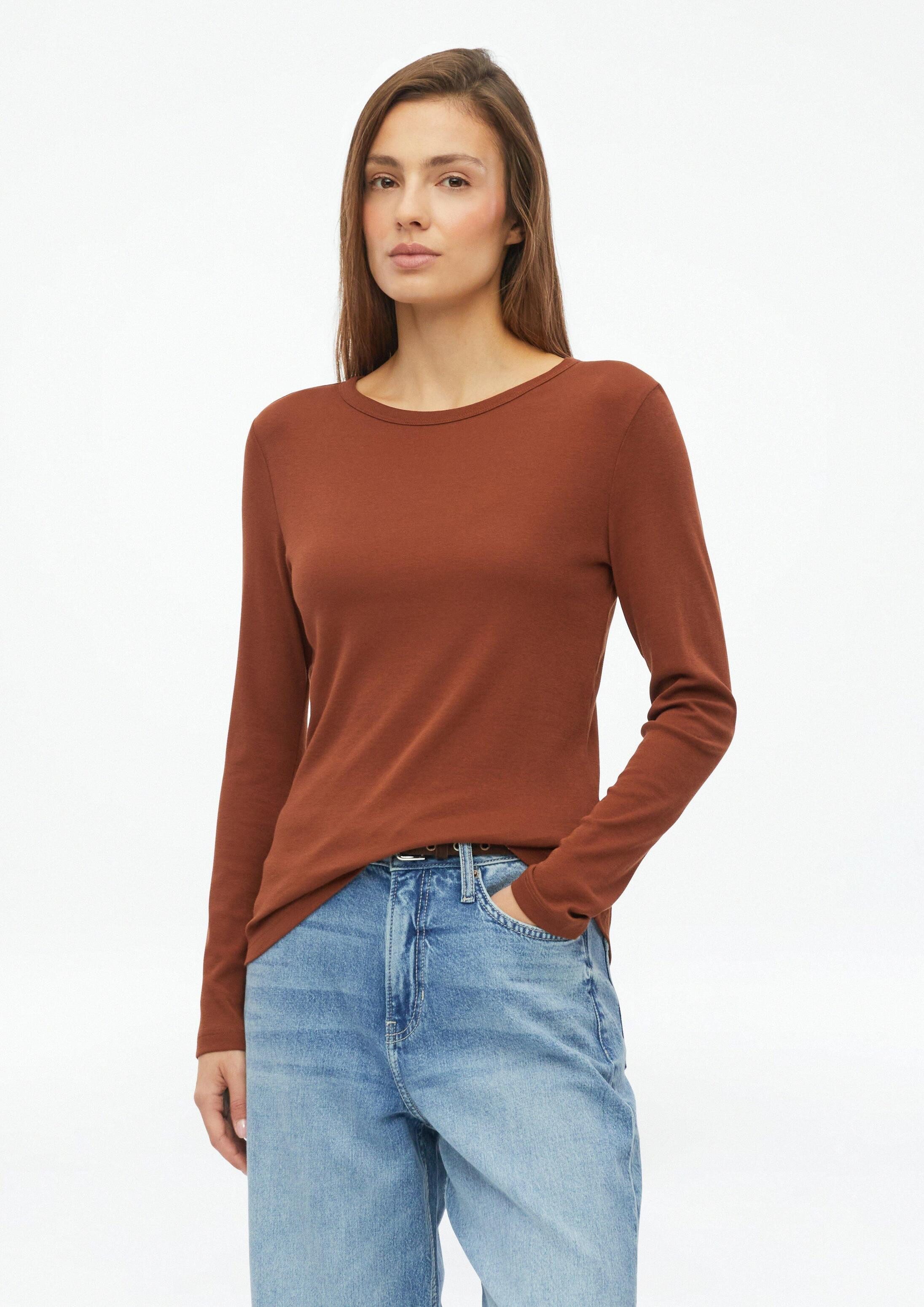 s.Oliver Langarmshirt T-Shirt Longsleeve im Slim Fit
