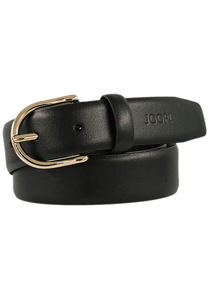 JOOP! Ledergürtel abgerundete Dornschließe, Breite 3 cm günstig online kaufen