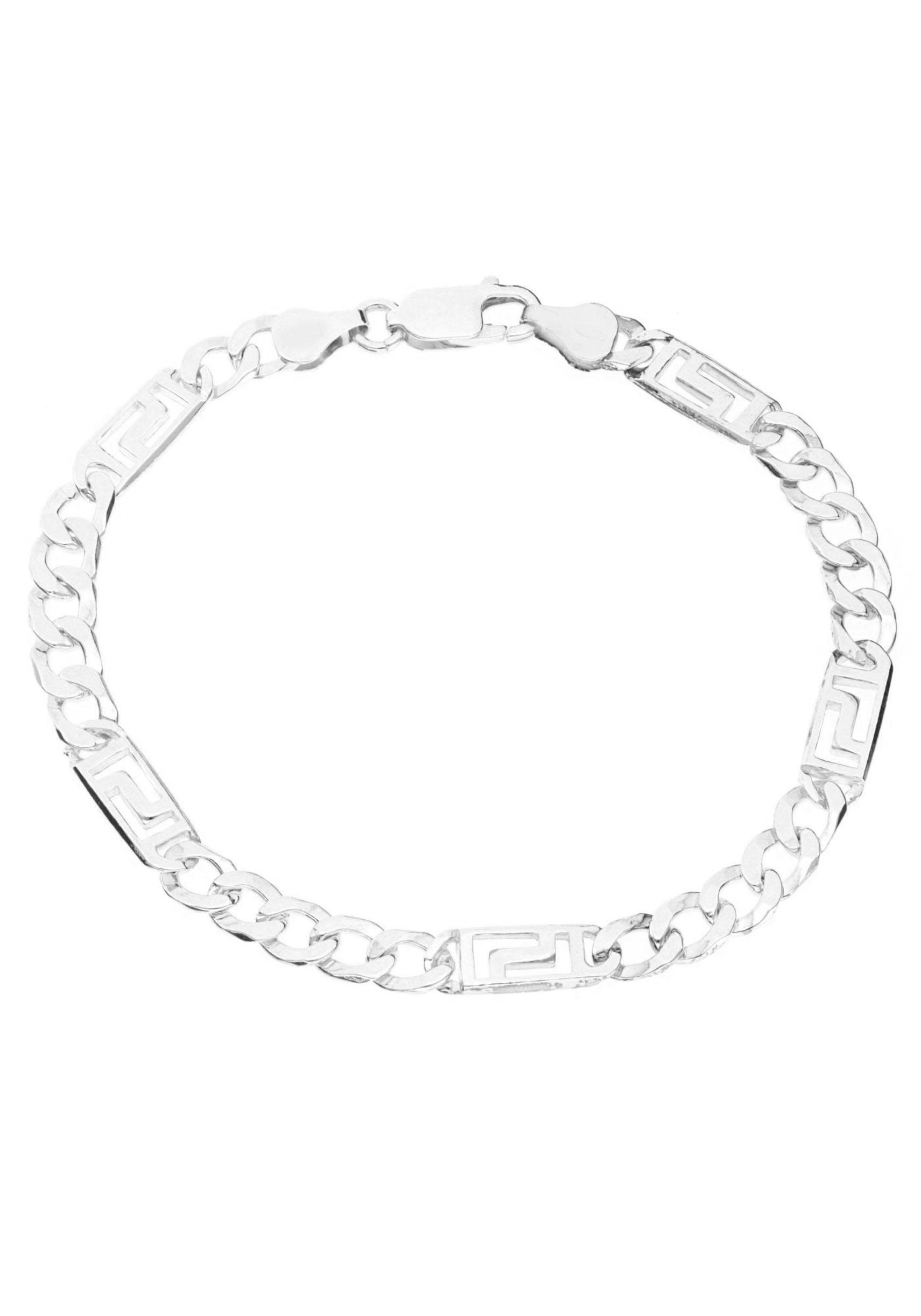Firetti Silberarmband »Glanz, 2-fach diamantiert, langes Kettenglied mit  Mäanderdesign« online kaufen | OTTO