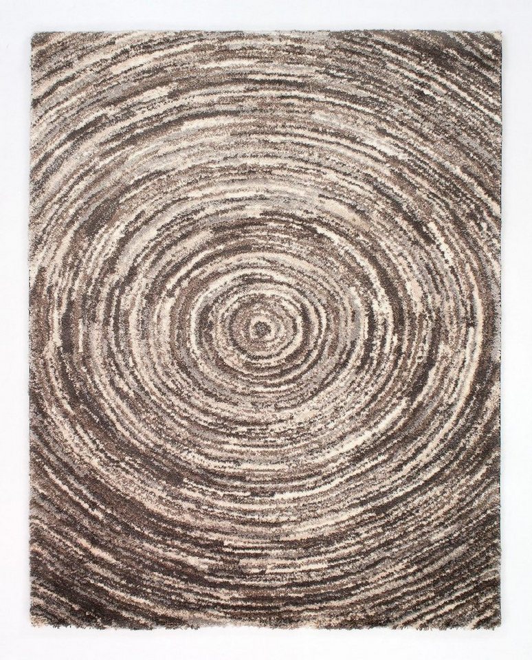 Teppich »Lexa Round«, OCI DIE TEPPICHMARKE, rechteckig, Höhe 20 mm, besonders weich durch Mircofaser, Wohnzimmer-HomeTrends