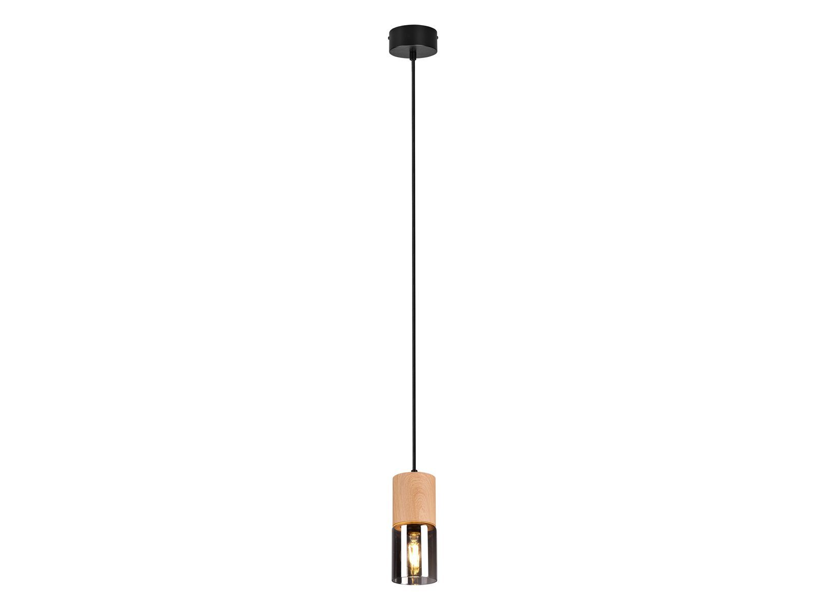meineWunschleuchte Pendelleuchte, ohne Leuchtmittel, mit Holz günstig online kaufen