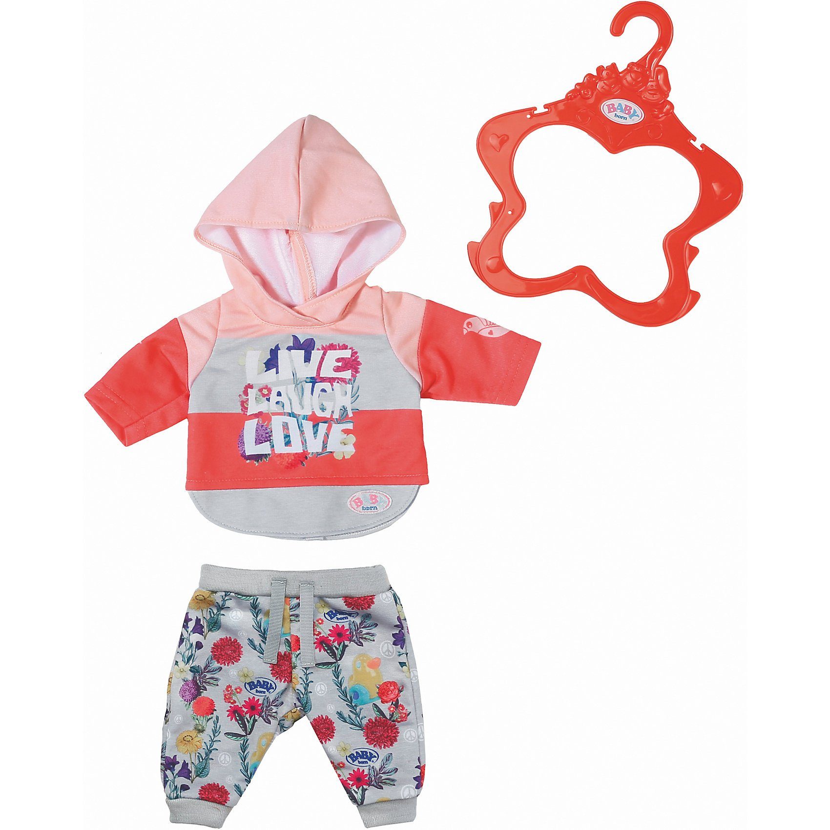 Zapf Creation® BABY born Jogginganzug Hose gemustert ...