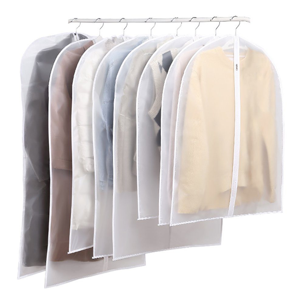 SCOHOME Kleidersack Klare Kleidersack (10 St., Kunststoff atmungsaktiv Motte Beweis Kleidungsstück Abdeckung Taschen) für Kleidung Lagerung Closet Pack