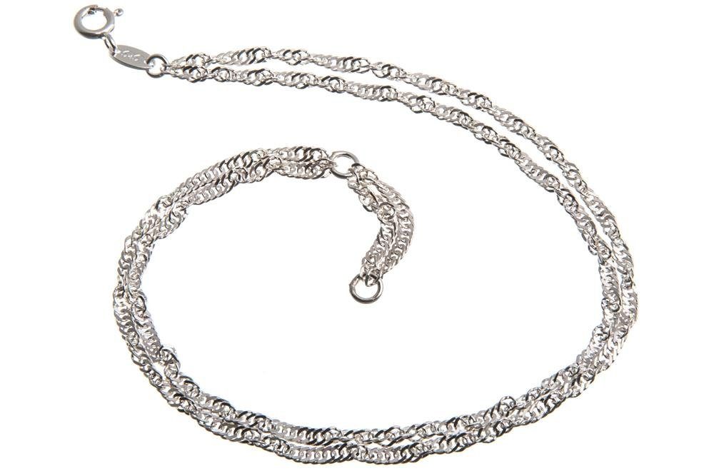 Silberkettenstore Fußkette Fußkette Singapur 2reihig 2,3mm günstig online kaufen