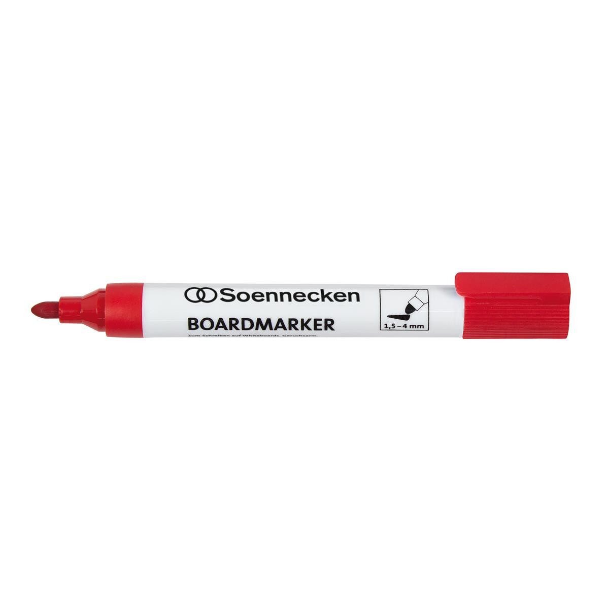 Soennecken Whiteboard Marker Soennecken Boardmarker 3120 15-4mm Rundspitze rot