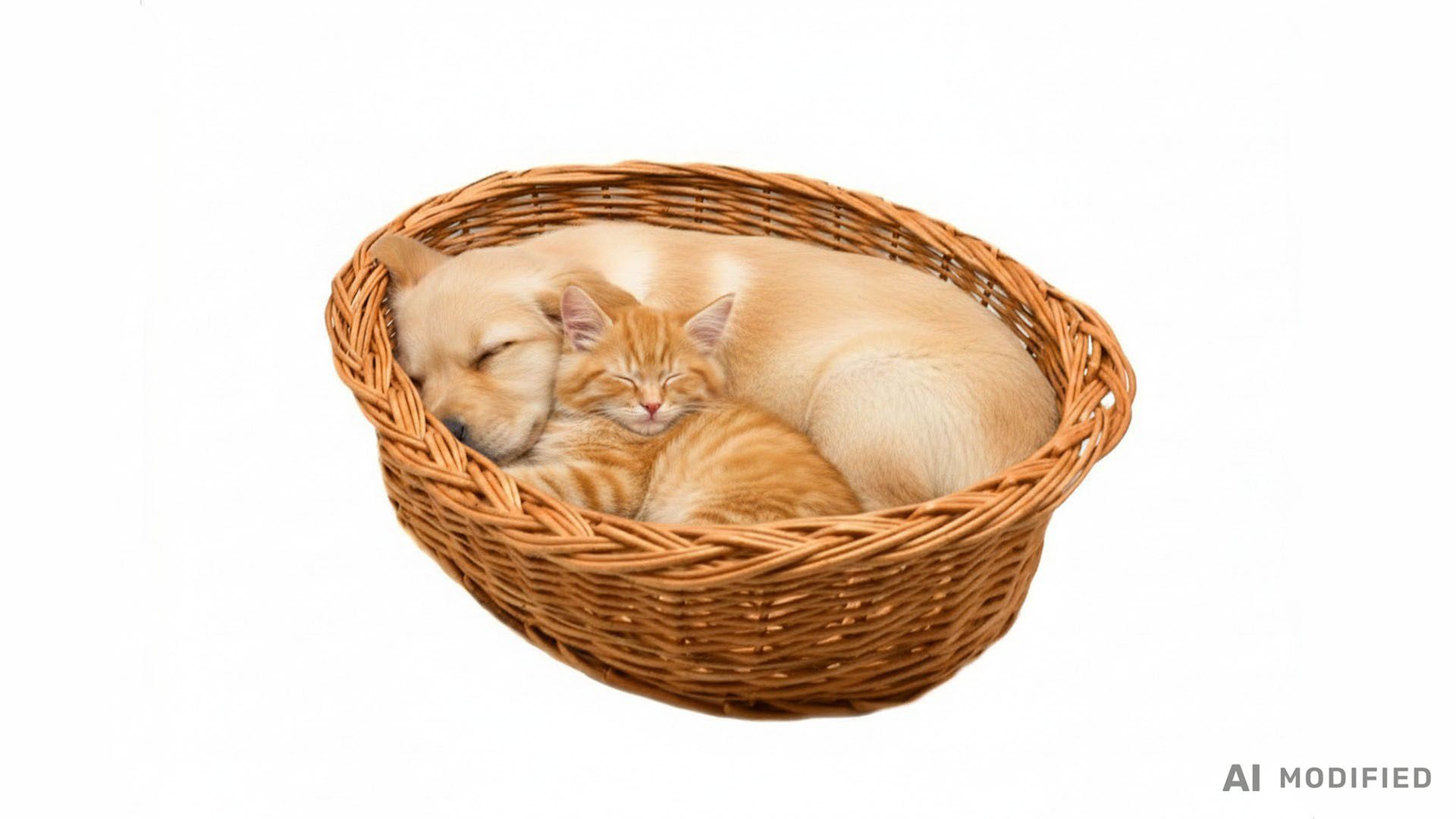 MyBer® Tierbett Katzenliege, Hundeliege, Katzenbett, Hundeliege, Katzenliege, aus Weide, braun geflochten Korb in 19 Größen K5-101 echte Handarbeit von MyBer®