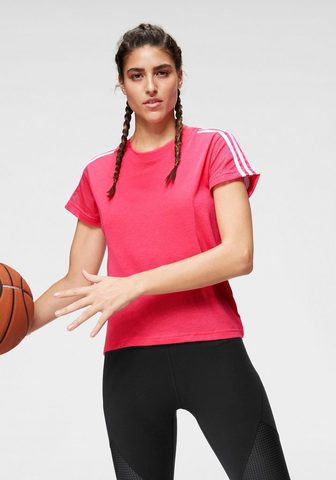 ADIDAS PERFORMANCE Футболка »3 STRIPES сетка SLEVE ...