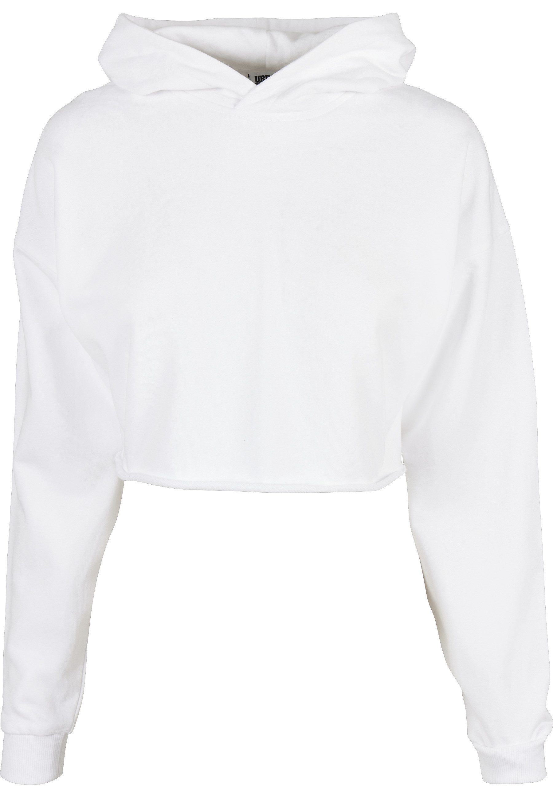 URBAN CLASSICS Sweatshirt Urban Classics Damen Ladies Oversized Cropped Hoody (1-tlg)