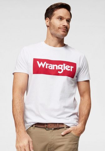 WRANGLER Футболка »SS LOGO TEE«